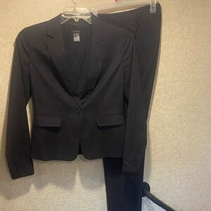 Ann Taylor Blue Blazer and Pants Set